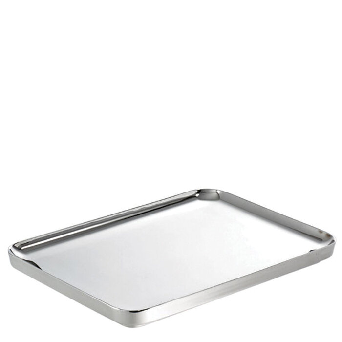 Sambonet t-light rectangular tray 13 3/4 x 10 1/2 inch - 18/10 stainless steel