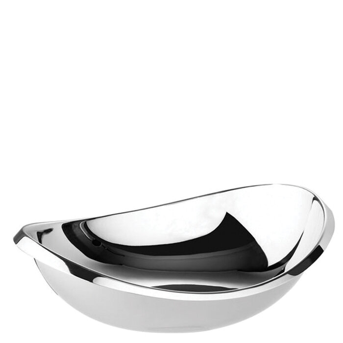 Sambonet twist oval bowl 10 inch - 18/10 stainless steel