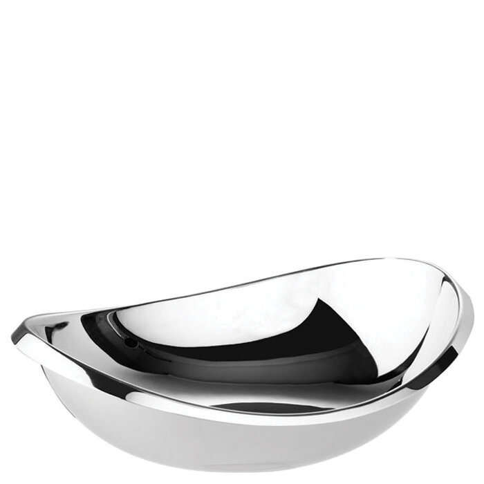 Sambonet twist oval bowl 12 1/4 inch - 18/10 stainless steel, MPN: 56690-30, 790955870963