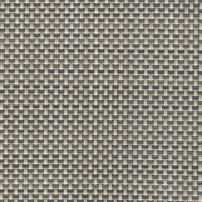 Sambonet table mats linea q table mat beige-grey 16 1/2 x 13 inch - polyester