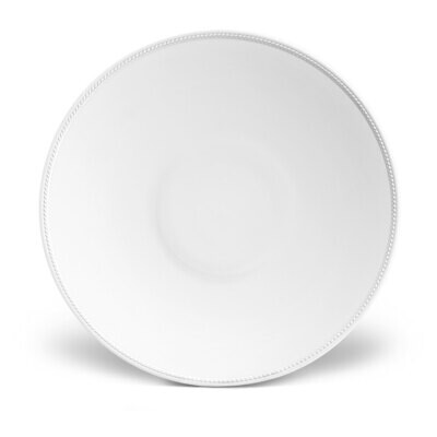 L&#39;Objet Soie Tressee Coupe Large Bowl White, MPN: ST196,