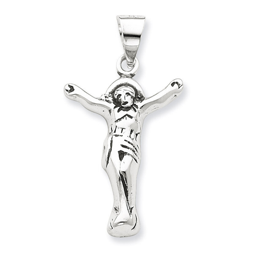 Sterling Silver Antiqued Corpus (Crucified Christ) Pendant QC6643