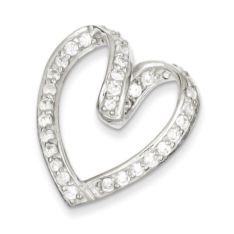 Sterling Silver With Diamond Pendant QP2766