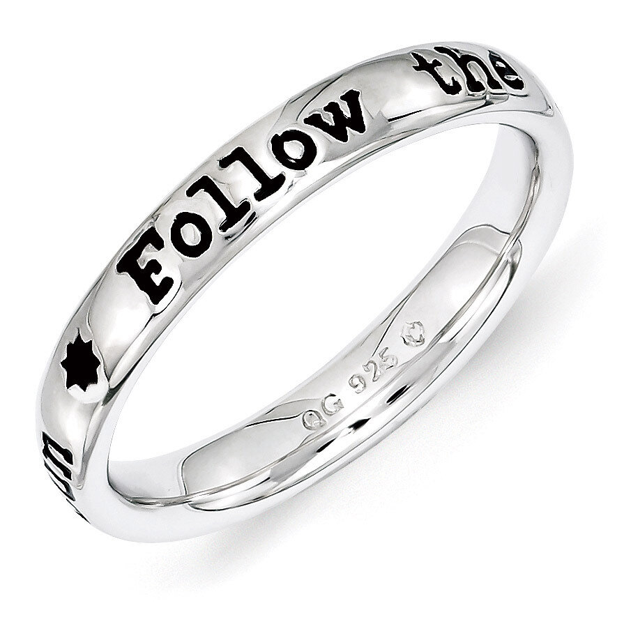 Sterling Silver Lyric Follow the Sun Ring QSK1544-6