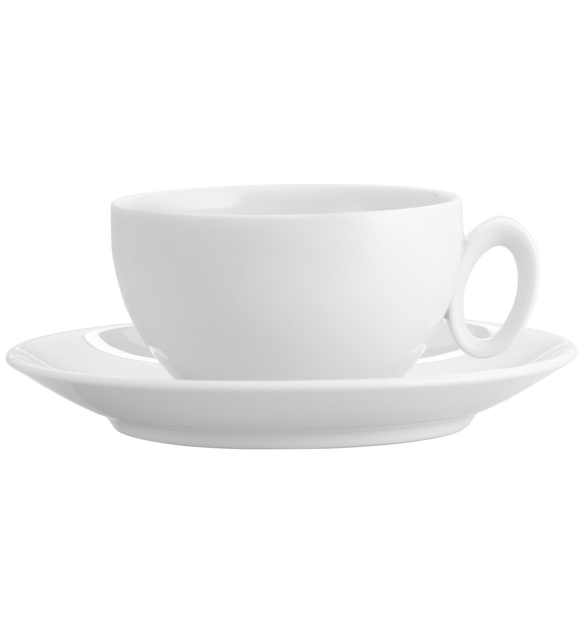 Vista Alegre Broadway White Tea Cup & Saucer