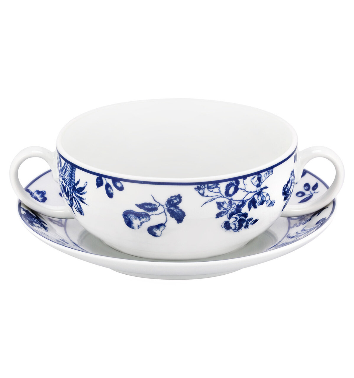 Vista Alegre Chintz Azul Consomme Cup &amp; Saucer, MPN: 21107676, 5601266030555