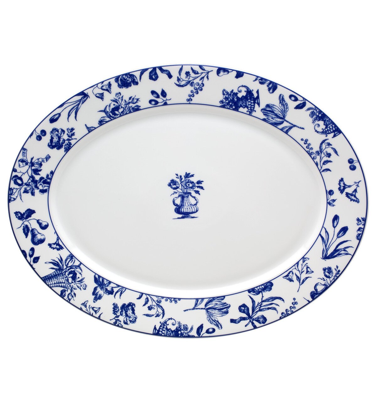 Vista Alegre Chintz Azul Large Oval Platter, MPN: 21107161, 5601266023199