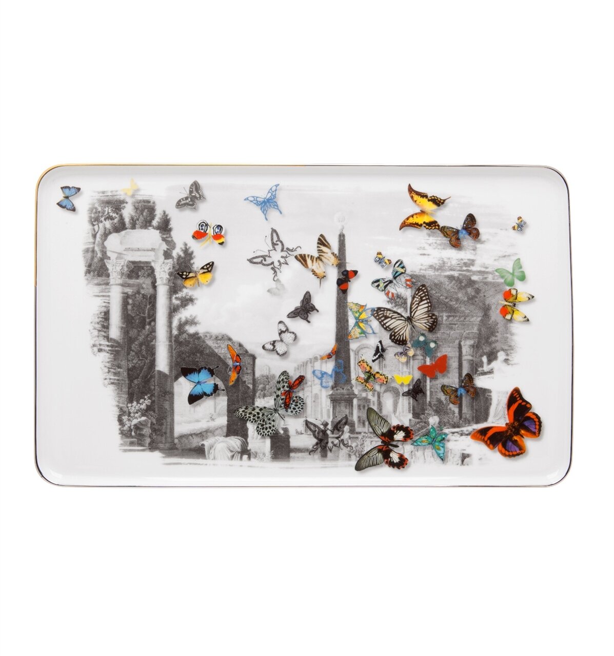 Vista Alegre Christian Lacroix Forum Large Rectangular Tray, MPN: 21117791, 5601266291895