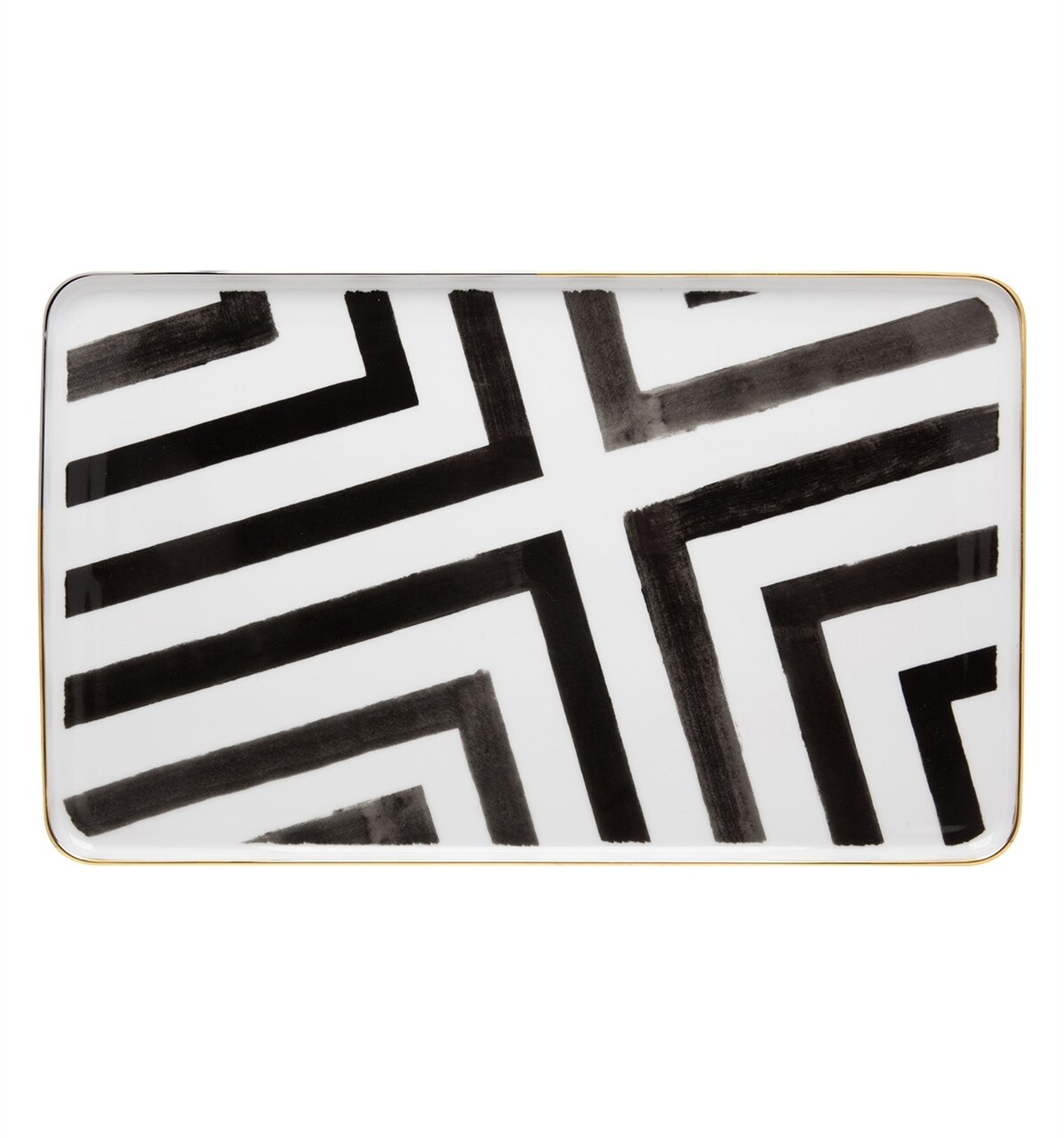Vista Alegre Christian Lacroix Sol Y Sombra Rectangular Platter, MPN: 21117734,