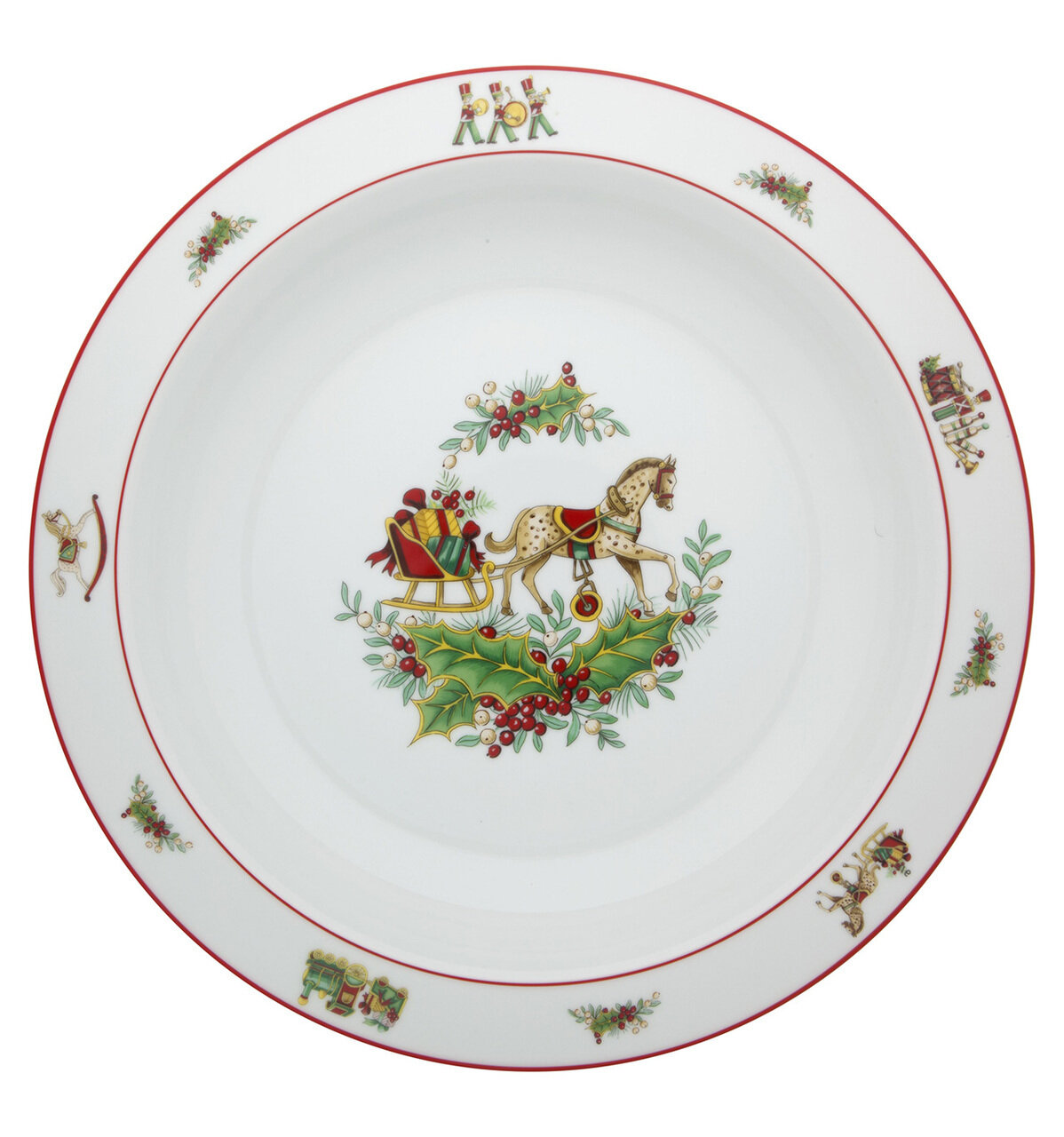 Vista Alegre Christmas Magic Deep Round Plate, MPN: 21101503,