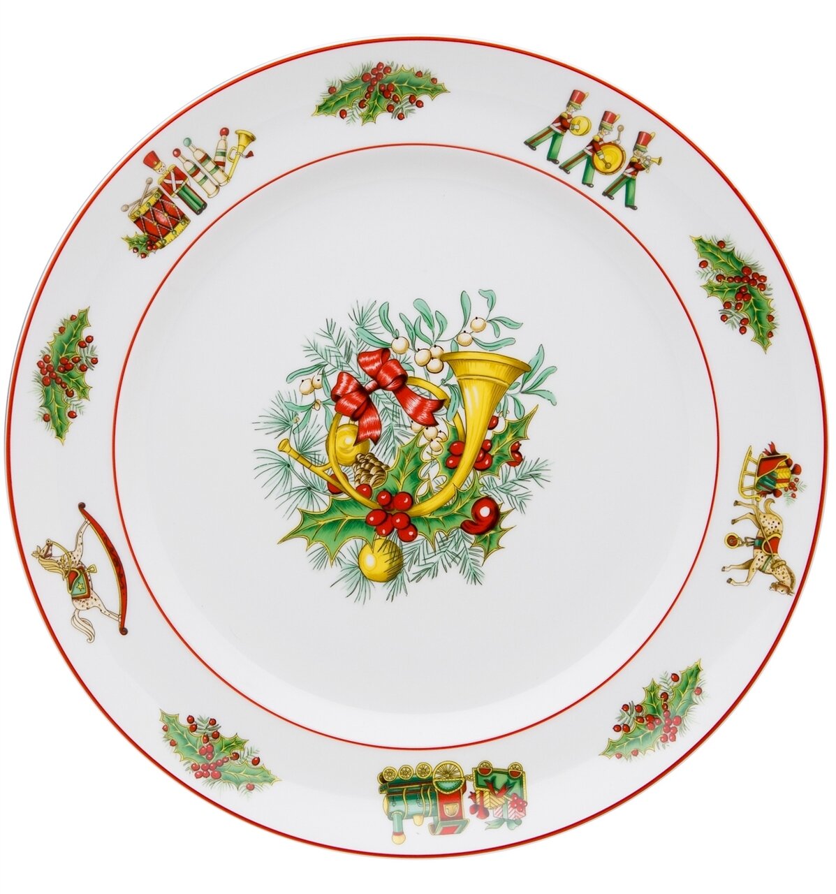 Vista Alegre Christmas Magic Flat Round Plate, MPN: PF755222,