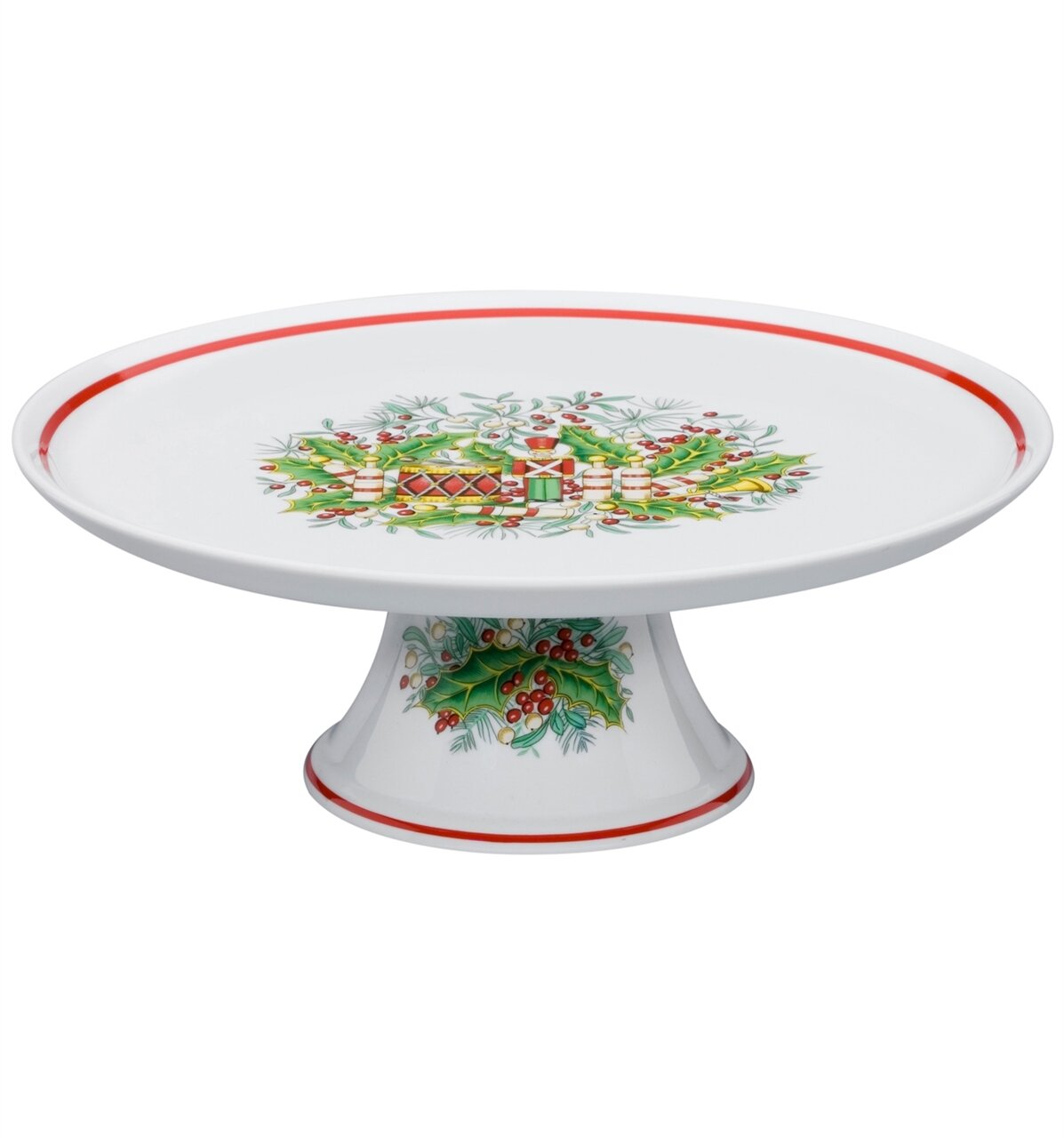 Vista Alegre Christmas Magic Footed Cake Plate, MPN: PF423858,