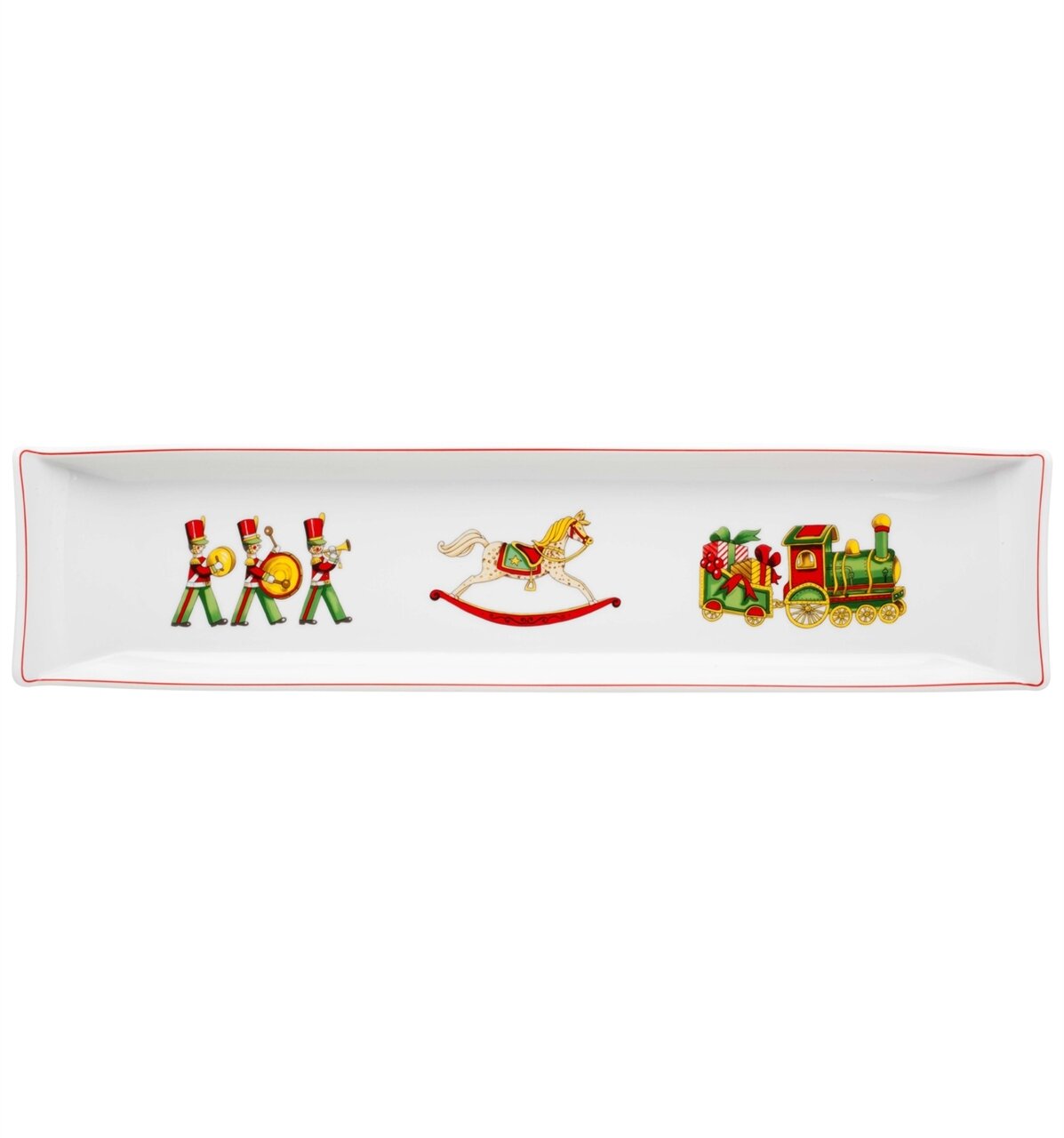 Vista Alegre Christmas Magic Large Deep Rectangular Tray, MPN: 21114459,