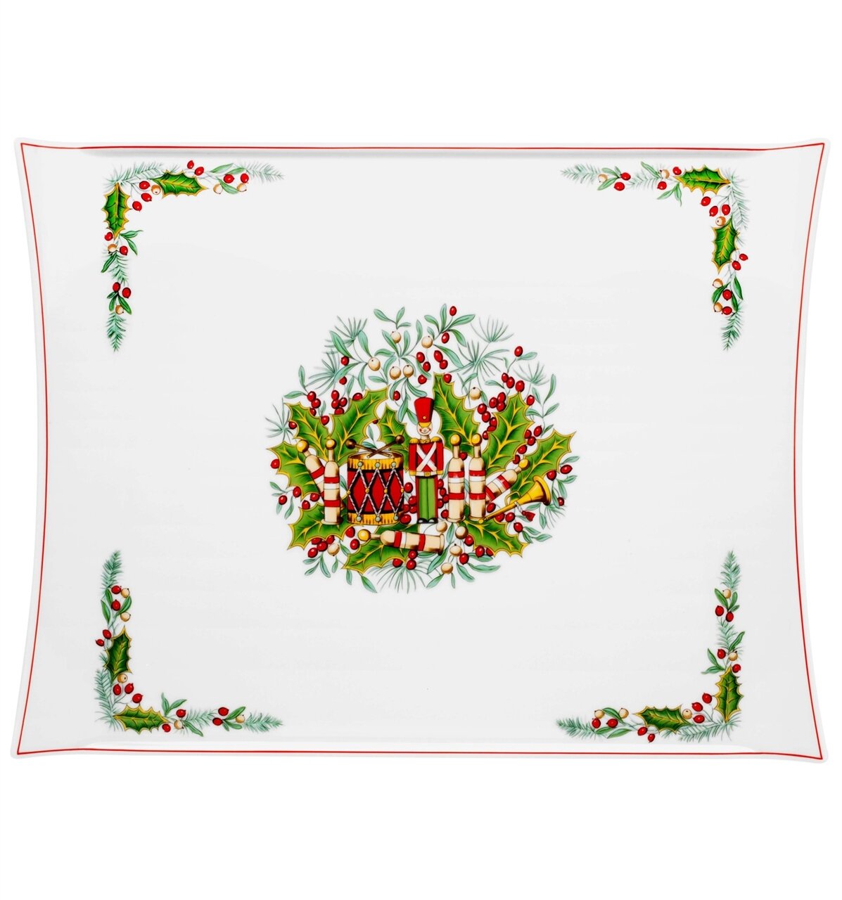 Vista Alegre Christmas Magic Rectangular Tray, MPN: 21114458,