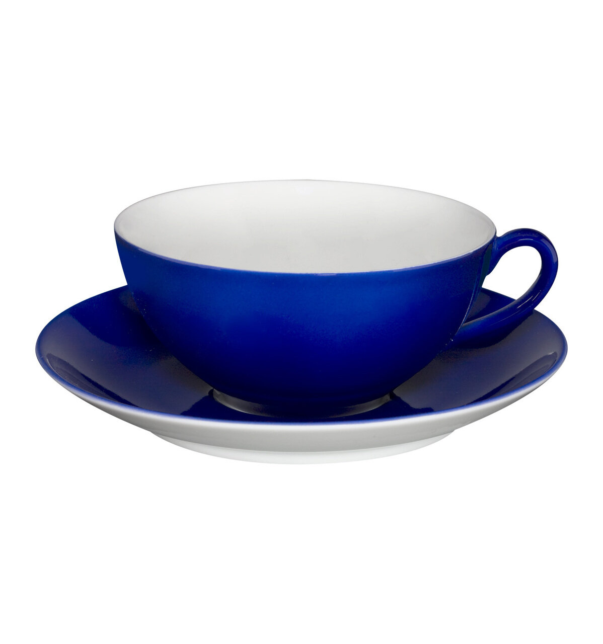 Vista Alegre Colours Tea Cup &amp; Saucer Blue