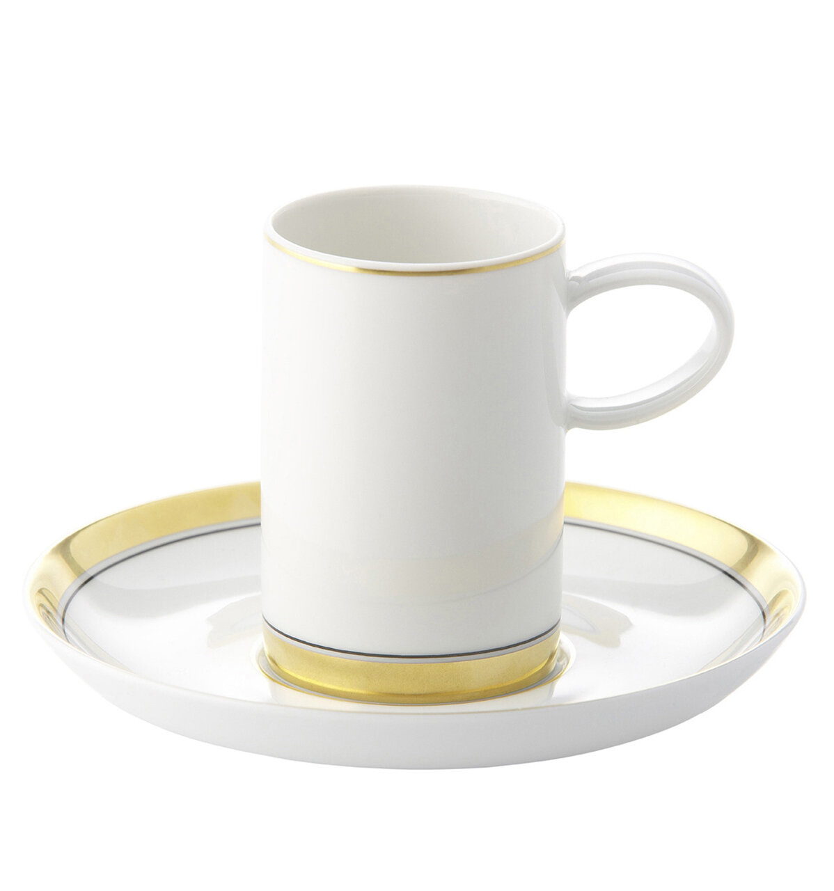 Vista Alegre Domo Gold Coffee Cup &amp; Saucer, MPN: 21100871,