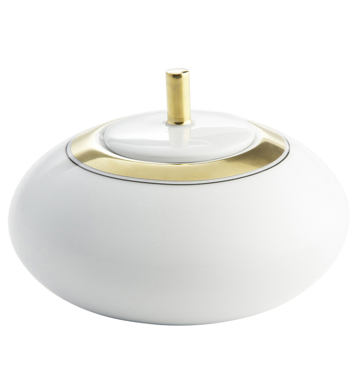 Vista Alegre Domo Gold Sugar Bowl, MPN: 21100875,