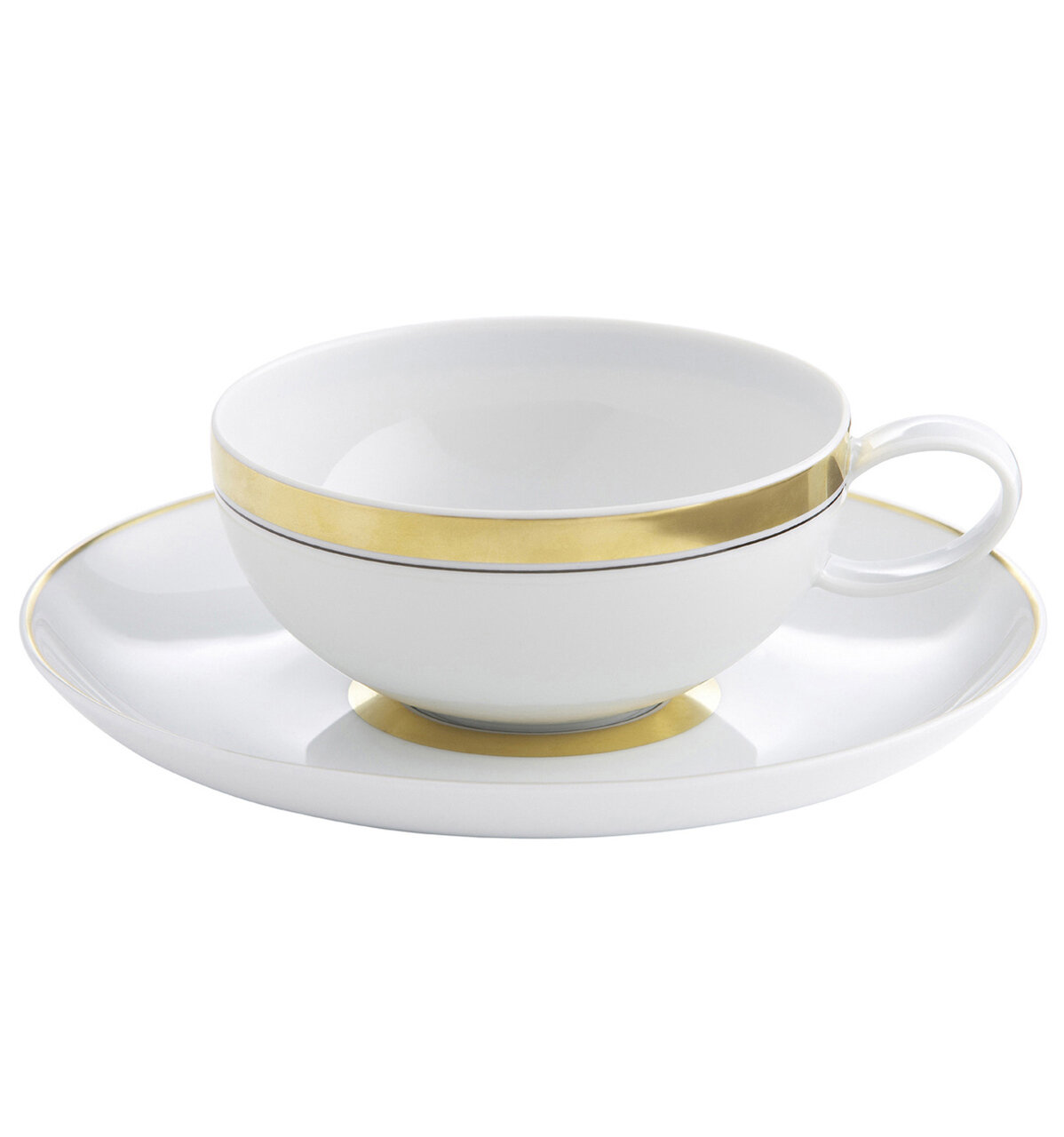 Vista Alegre Domo Gold Tea Cup &amp; Saucer, MPN: 21100870,