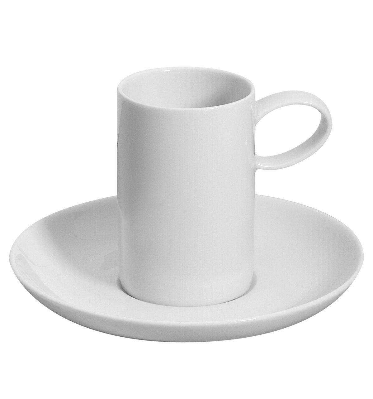 Vista Alegre Domo White Large Coffee Cup &amp; Saucer, MPN: 21102529,