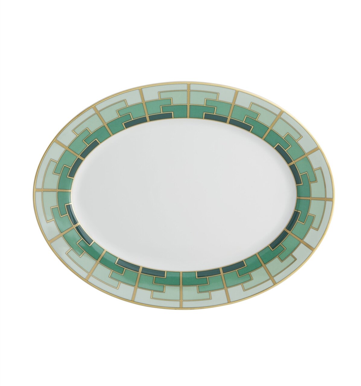 Vista Alegre Emerald Medium Oval Platter, MPN: 21121991,