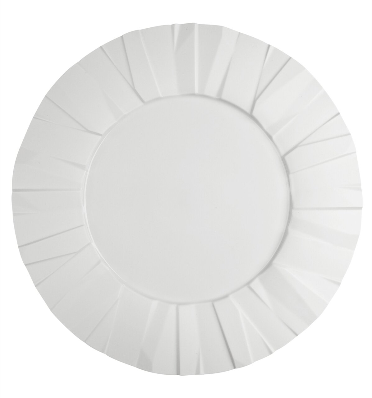 Vista Alegre Matrix White Dinner Plate