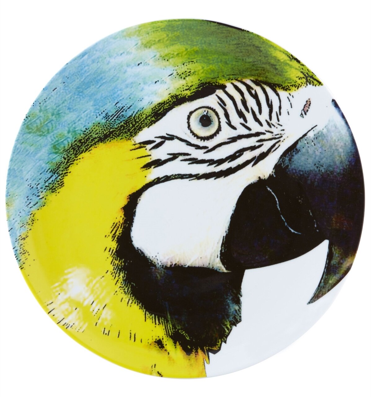 Vista Alegre Olhar O Brasil Charger Plate Yellow Bellied Macaw, MPN: 21119993,