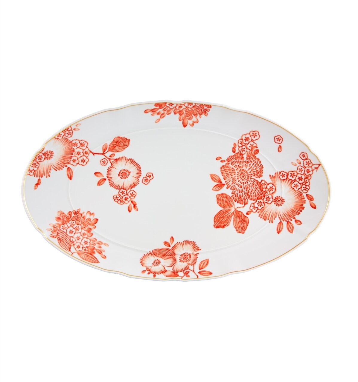 Vista Alegre Oscar De La Renta Coralina Oval Platter Xl, MPN: 21122257,