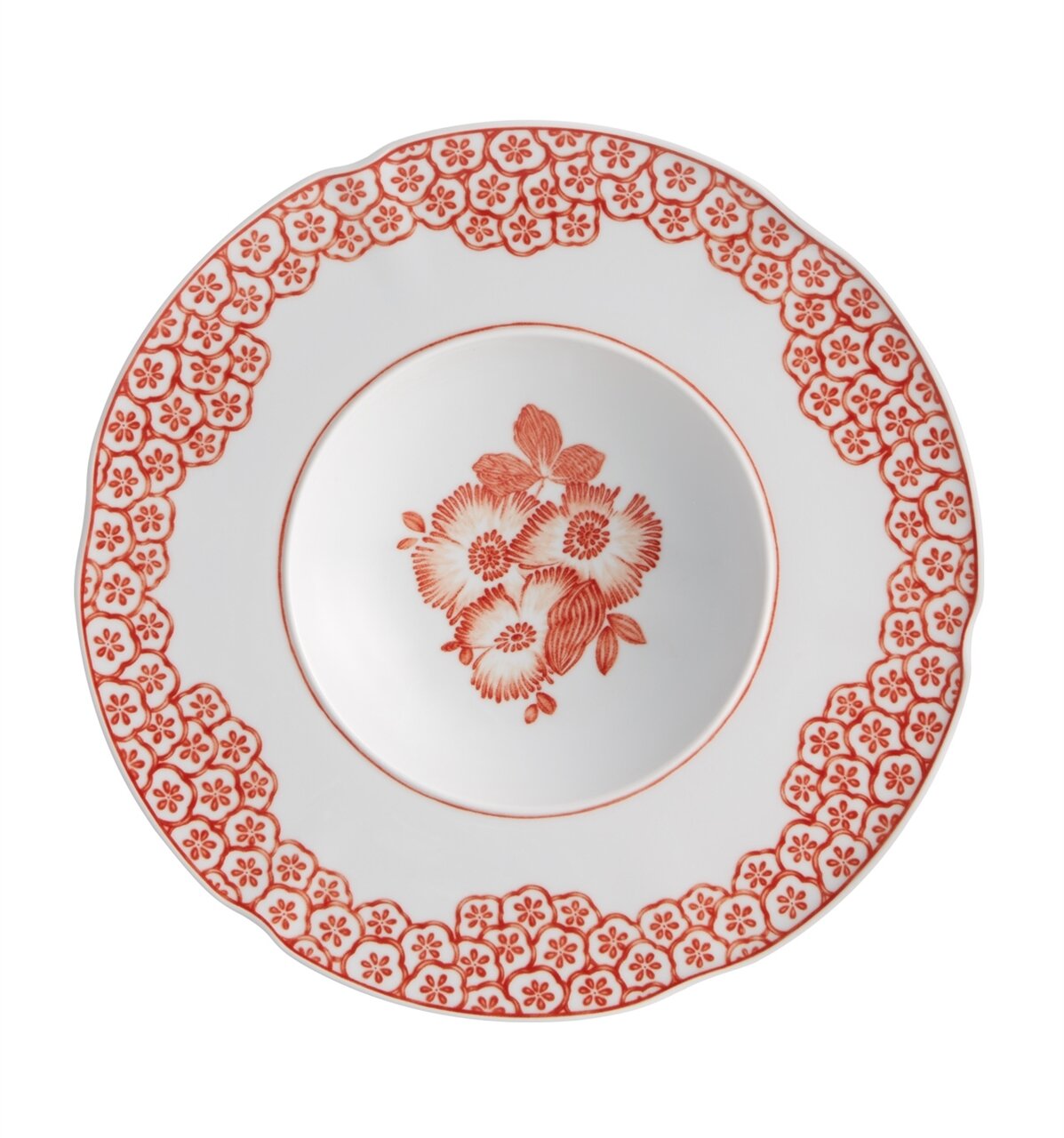 Vista Alegre Oscar De La Renta Coralina Soup Plate, MPN: 21122247,