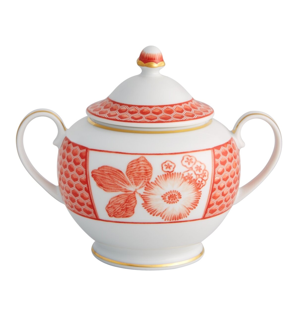 Vista Alegre Oscar De La Renta Coralina Sugar Bowl, MPN: 21122253,