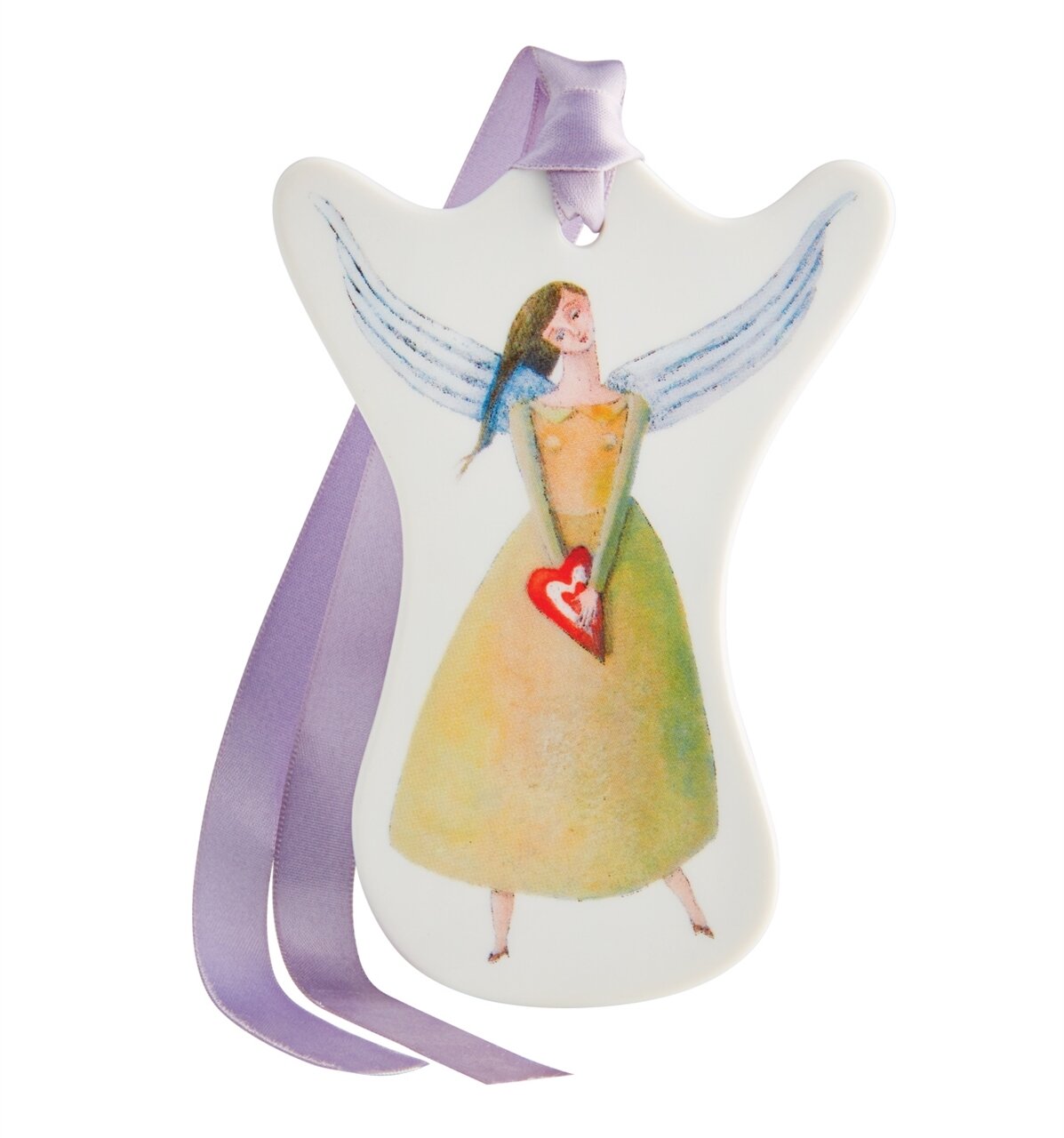 Vista Alegre Angels Green Angel Ornament, MPN: 21121912,