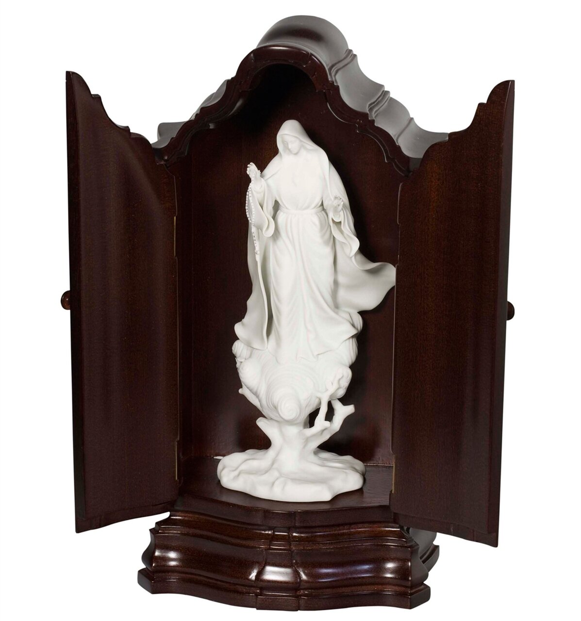 Vista Alegre Biscuit Aparition of Ftima with Oratory, MPN: 21000541,