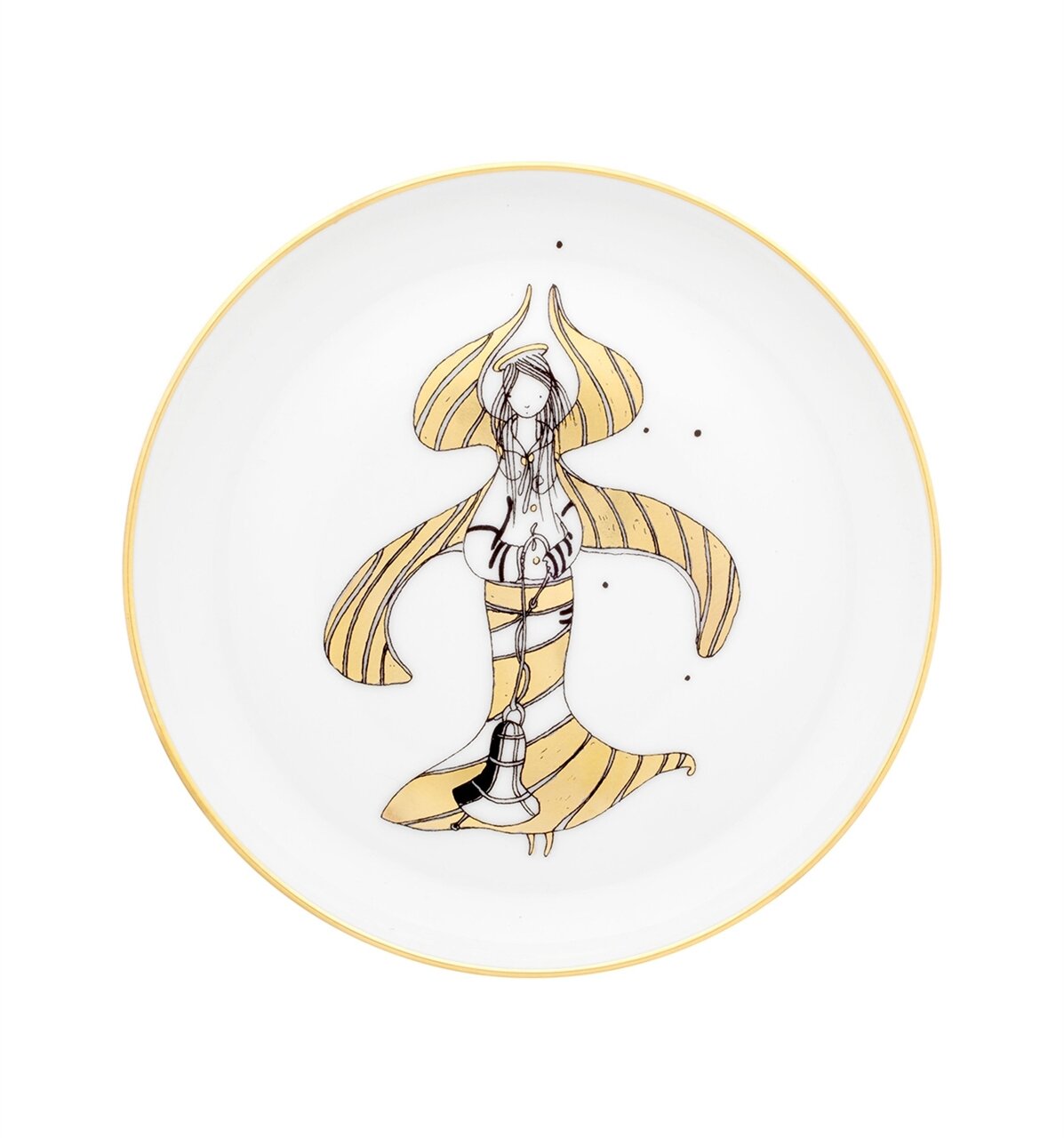 Vista Alegre Chasing Stars Tcheco Ashtray Mot B, MPN: 21119137,