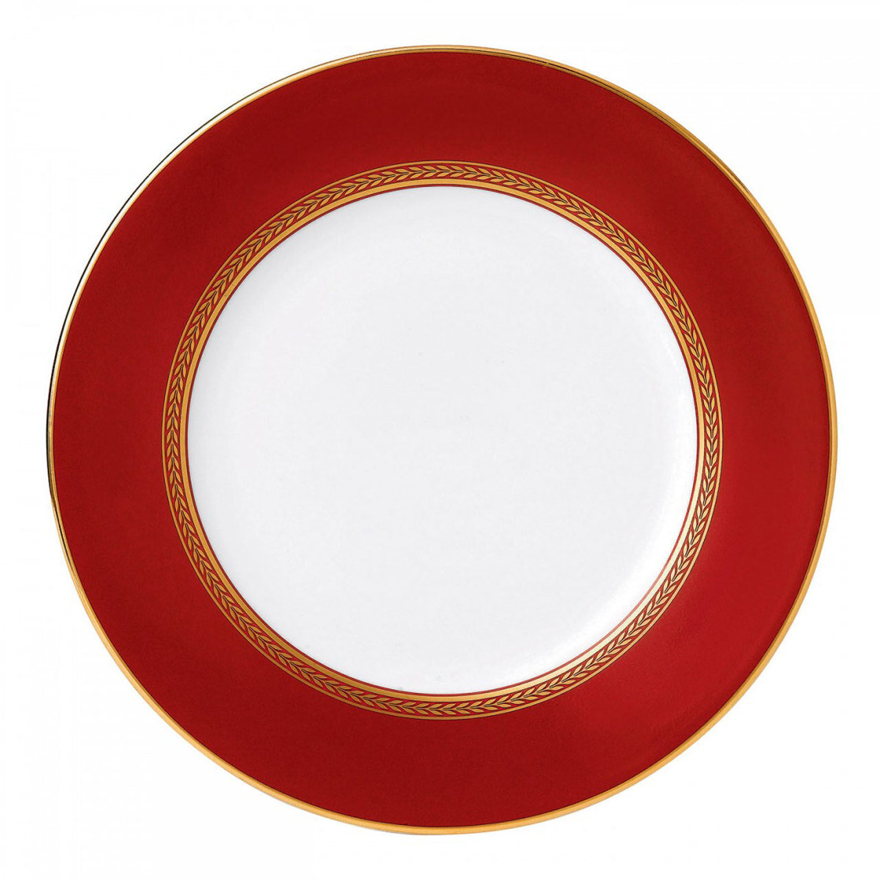 Wedgwood Renaissance Red Salad Plate 8 Inch