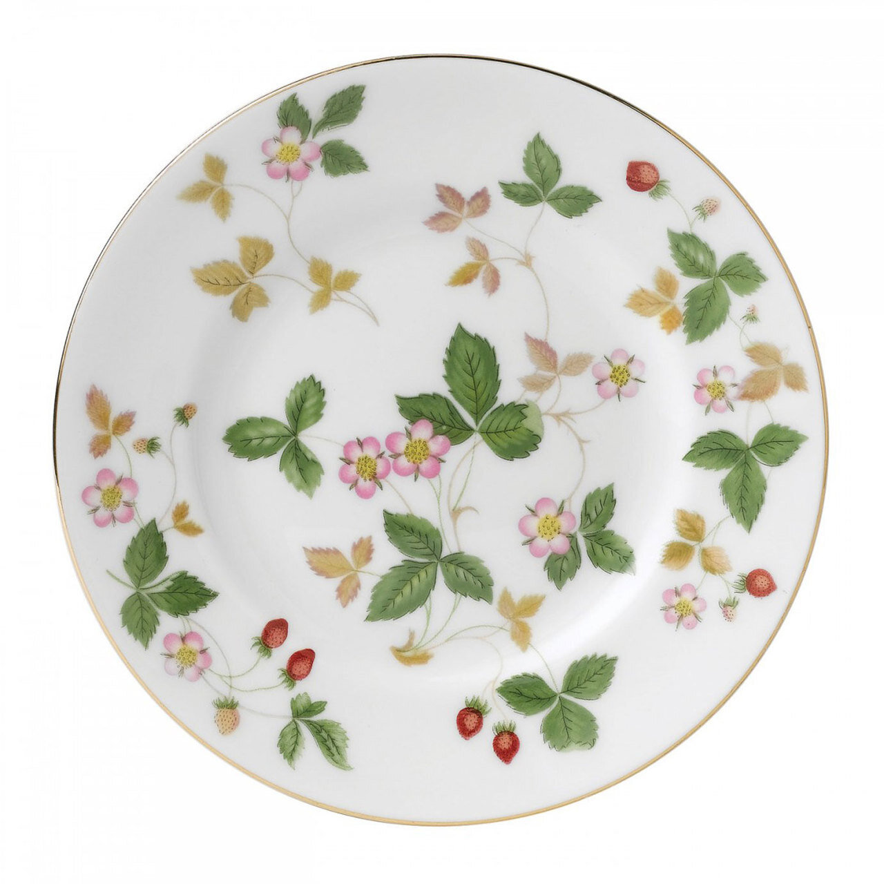 Wedgwood Wild Strawberry Bread and Butter Plate 6 Inch