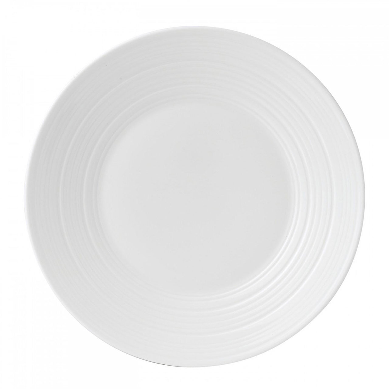 Wedgwood Jasper Conran White Bone China Salad Plate Swirl 9 Inch