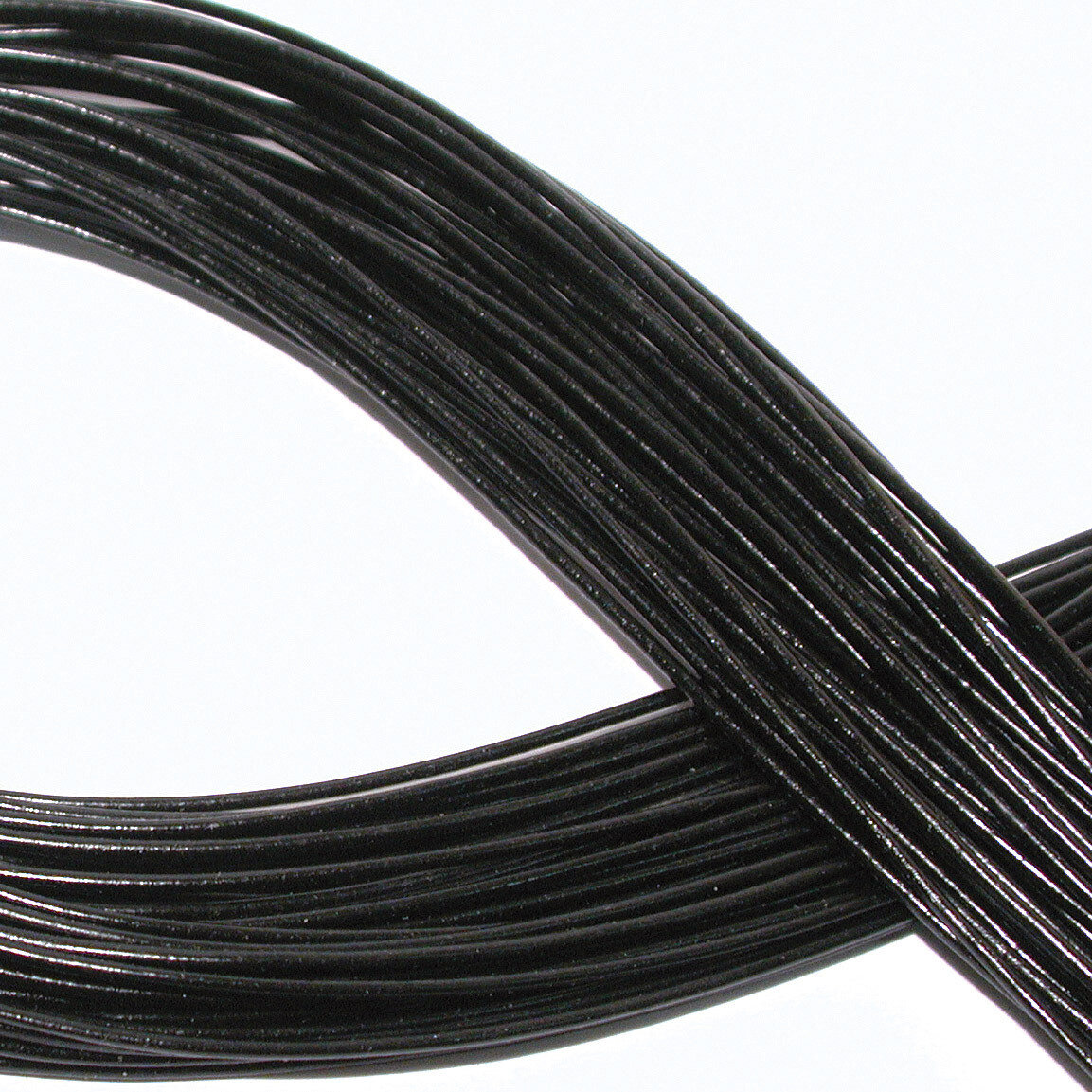 3 mm. 50 Meter Black Leather Cord Greek European CRD834/3.0-50, MPN: CRD834/3.0-50, 790524840939