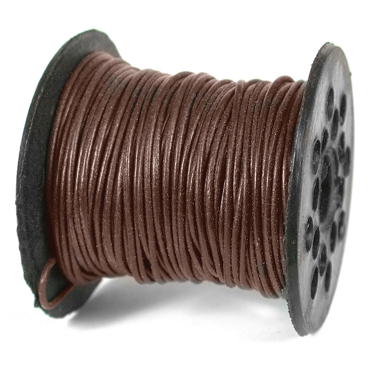 1300 .5 mm. 100 Yard Brown Leather Cord CRD843/0.5-100