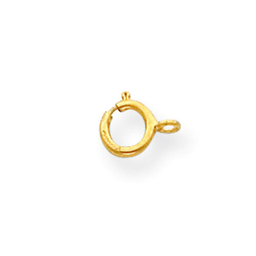 Gold Filled 5.5 mm. Spring Ring With Open Ring Clasp GF3421, MPN: GF3421,