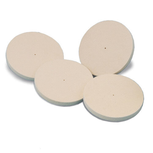 Medium 6X1/2 Spanish Felt Wheel Buff JT1105, MPN: JT1105,