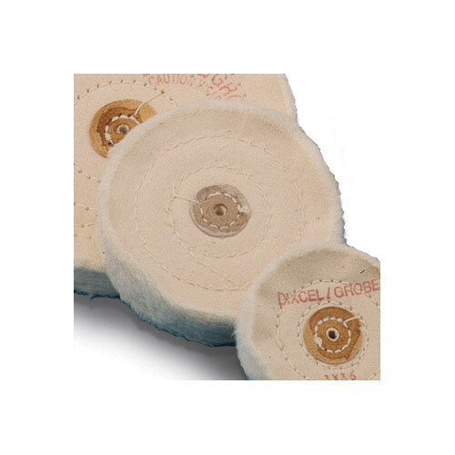 5 X 45 Ply Muslin Buff Finex with Leather Center JT1224, MPN: JT1224,