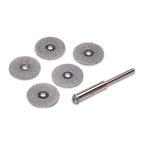 5-Piece Diamond Disc Set With Mandrel JT1555, MPN: JT1555, 654207145820