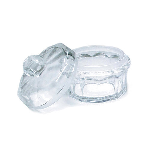 Clear Glass 3-1/2 Oz Alcohol Cup With Knob JT2020