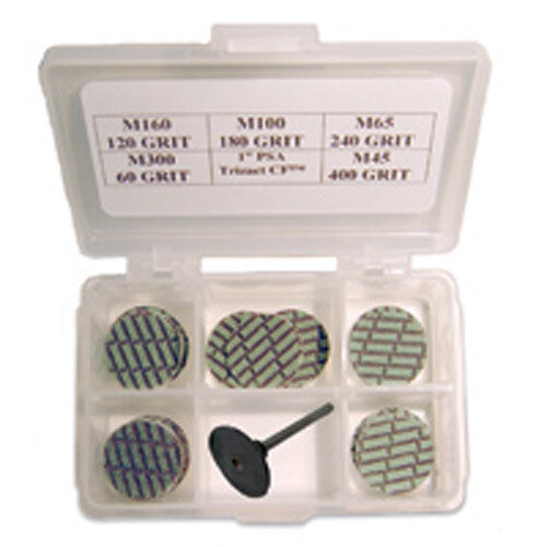 25-Piece 3M Trizact Cf Abrasive Disc Kit With Mandrel JT269, MPN: JT269,