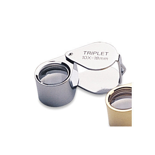 Chrome 10X Diamond Triplet Loupe JT3076, MPN: JT3076, 654207153146