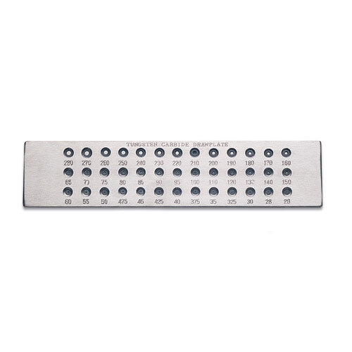 Tungsten Carbide 2.8mm - 0.26mm Drawplate JT3198, MPN: JT3198, 654207148609