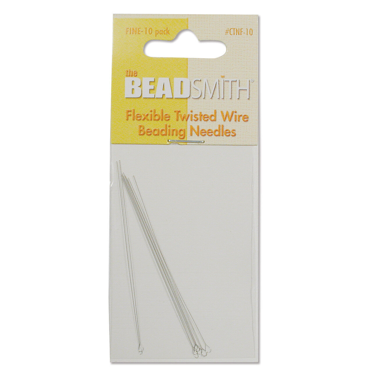 Flexible Fine Twisted Pack Of 10 Beading Needles JT4808