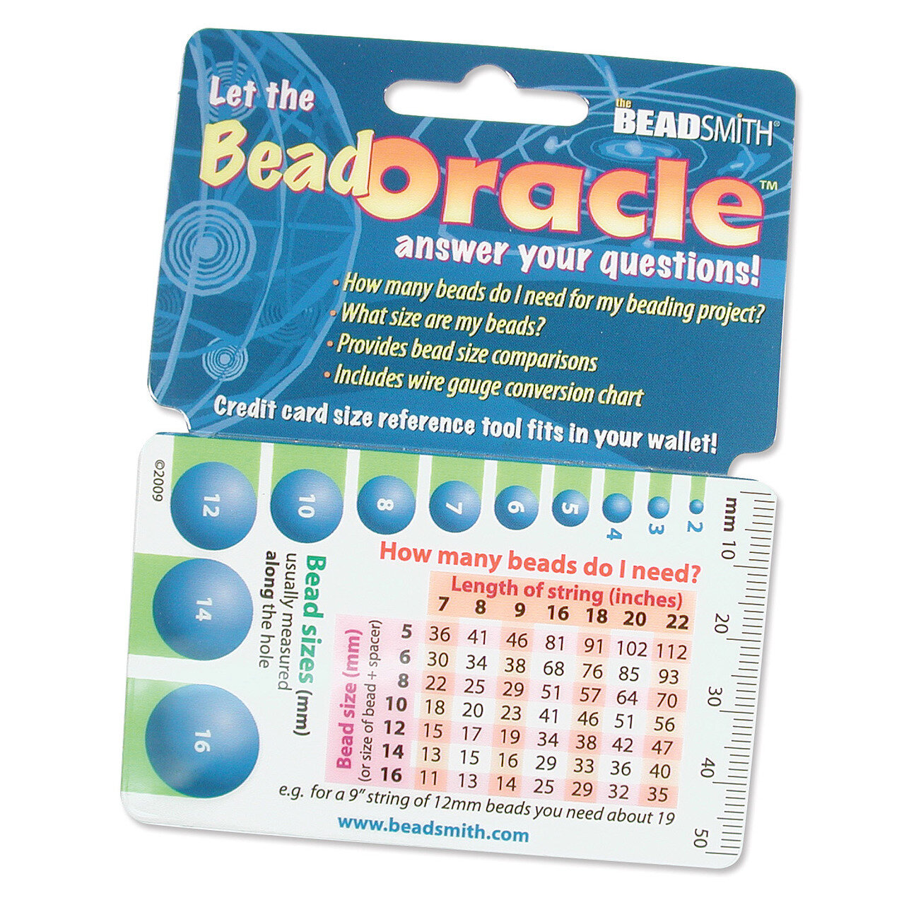 Beadsmith Bead Oracle Wallet Card JT4814, MPN: JT4814, 790524065653