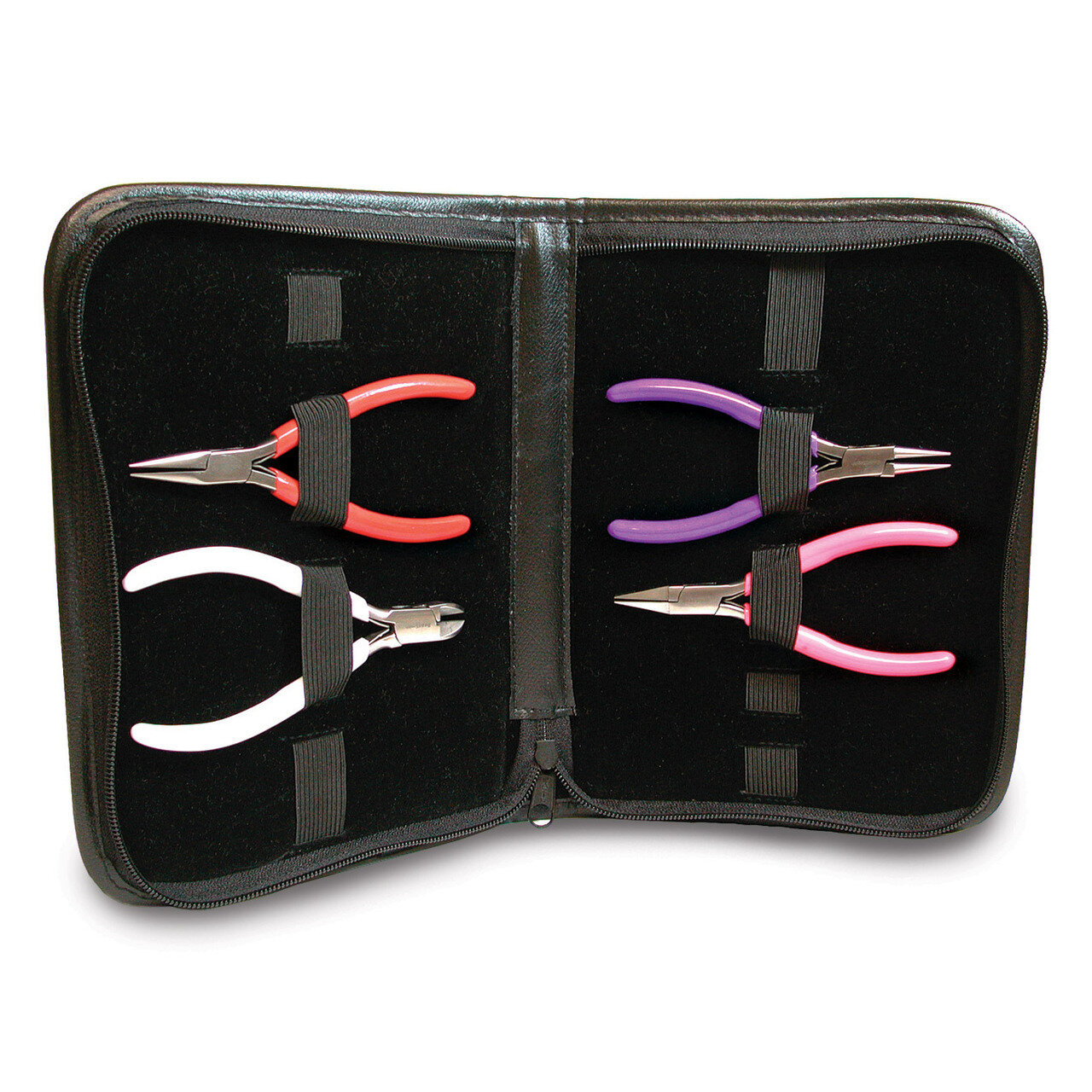 Color Coded 4 Piece With Pouch Plier Set JT4849, MPN: JT4849, 790524000913