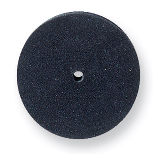 Black - 7/8 X 1/8 Medium Silicone Wheels Package of 5 JT522, MPN: JT522,