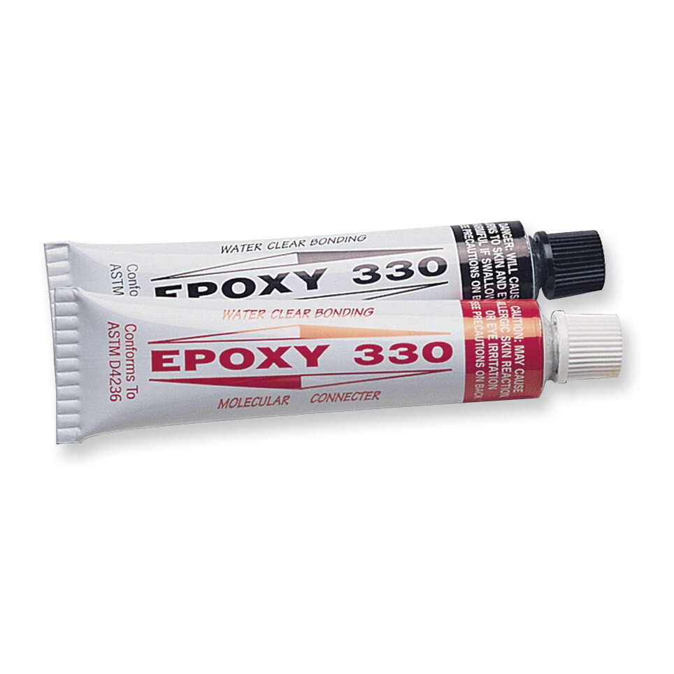 Epoxy 330 Two 1/2 Fl. Oz. Tubes Glue JT742